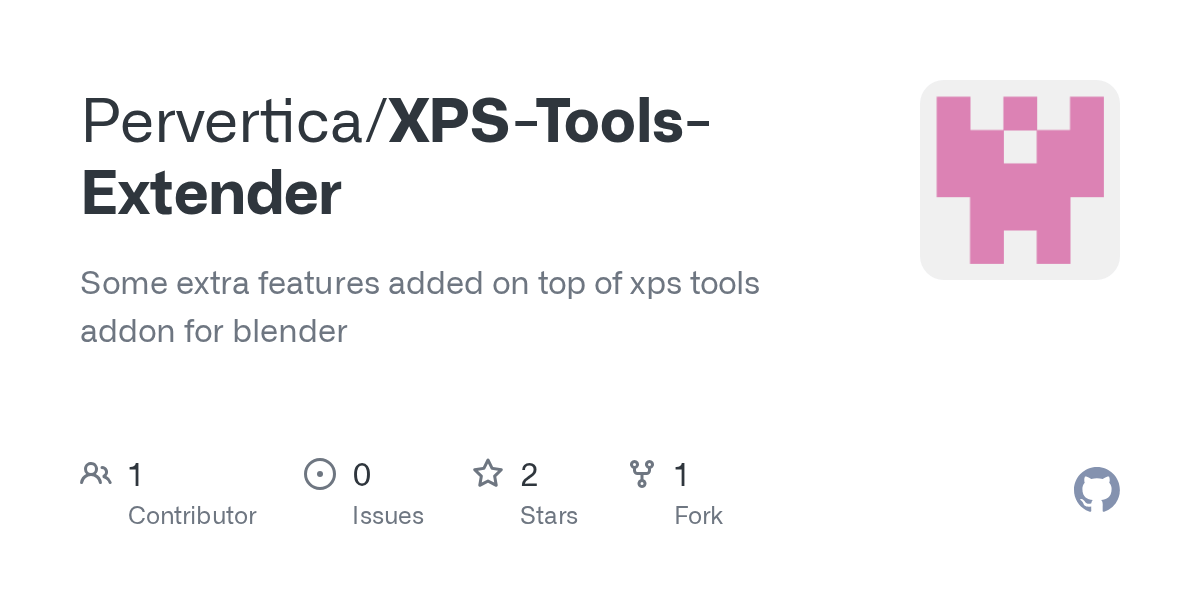 GitHub Pervertica/XPSToolsExtender Some extra features added on
