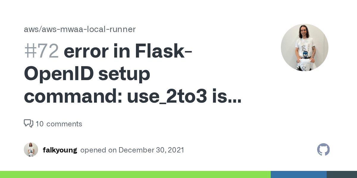 error in FlaskOpenID setup command use_2to3 is invalid · Issue 72
