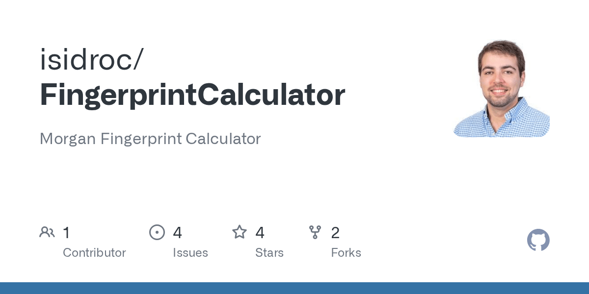 GitHub isidroc/FingerprintCalculator Fingerprint Calculator