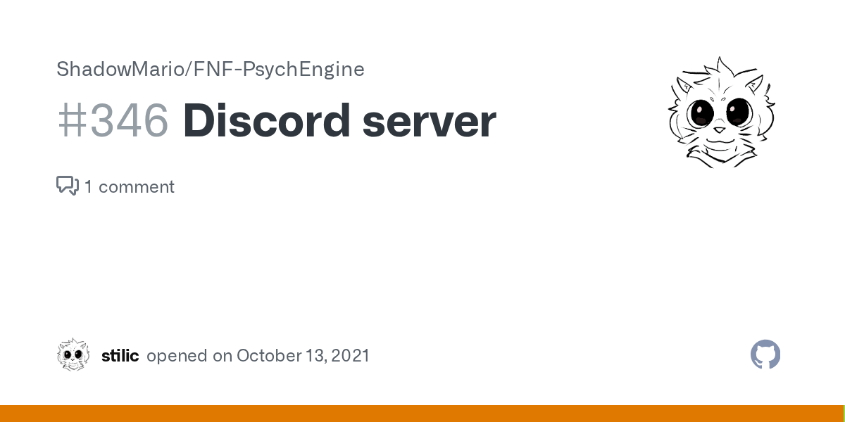 Discord server · Issue #346 · ShadowMario/FNF-PsychEngine · GitHub