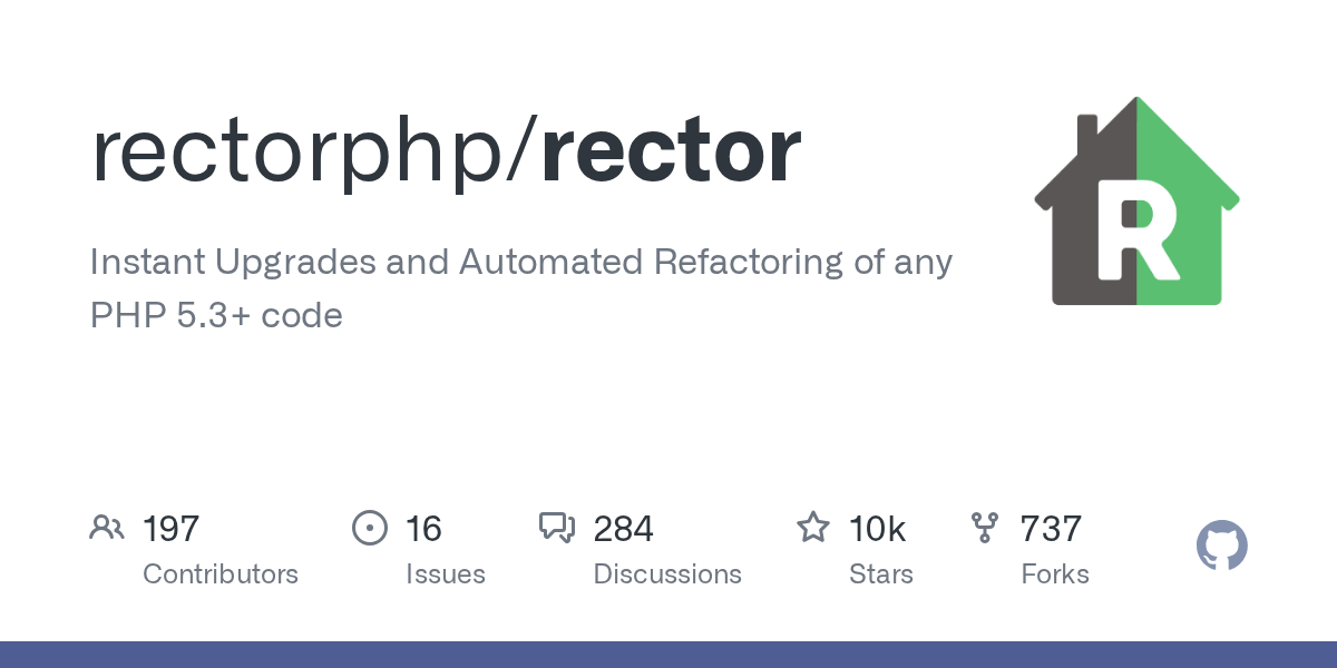 rector/rector_rules_overview.md at main · rectorphp/rector · GitHub