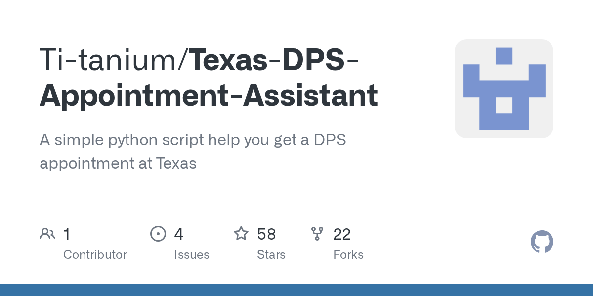 TexasDPSAppointmentAssistant/dps_check_availability.py at main · Ti
