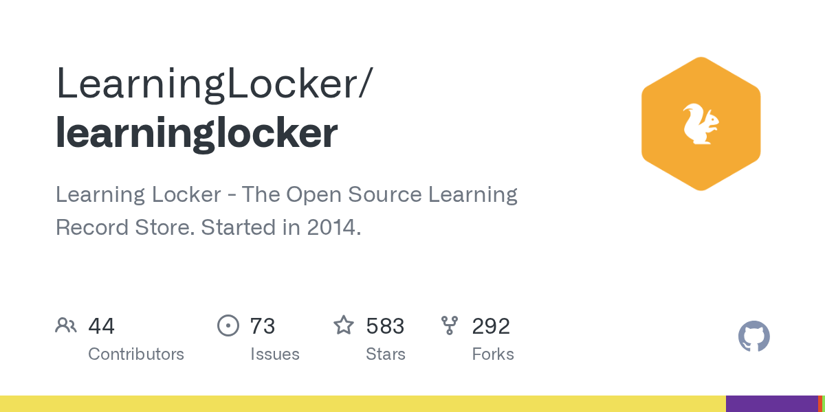 GitHub LearningLocker/learninglocker Learning Locker