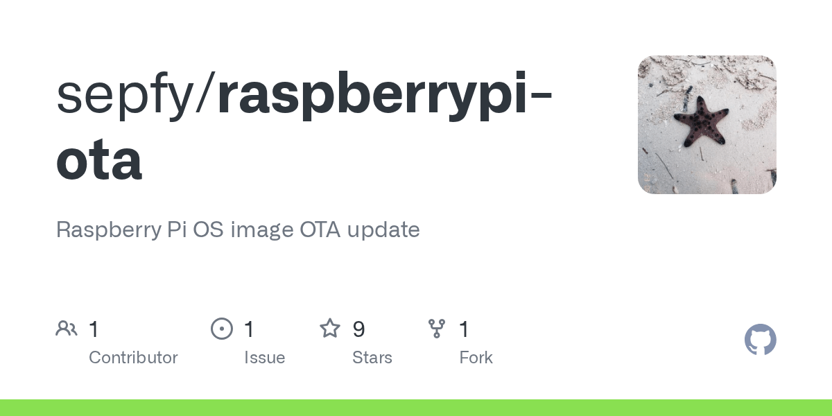GitHub sepfy/raspberrypi ota Raspberry Pi OS image OTA update