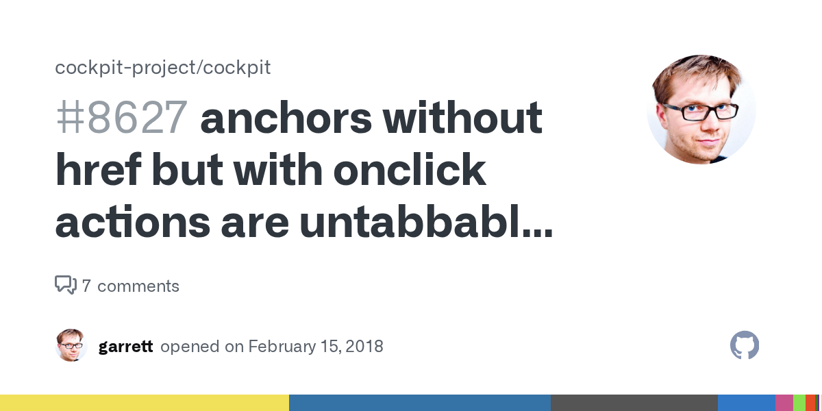 anchors without href but with onclick actions are untabbable in