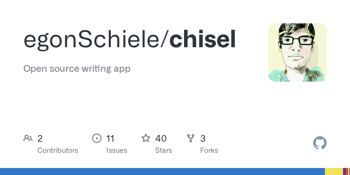 GitHub egonSchiele/chisel Open source writing app