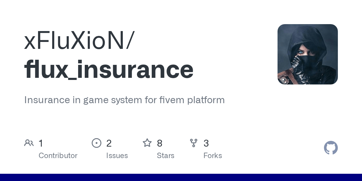 GitHub xFluXioN/flux_insurance Insurance in game system for fivem