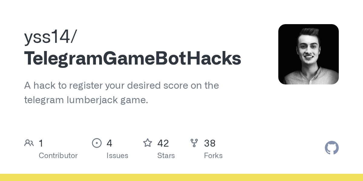 GitHub yss14/TelegramGameBotHacks A hack to register your desired