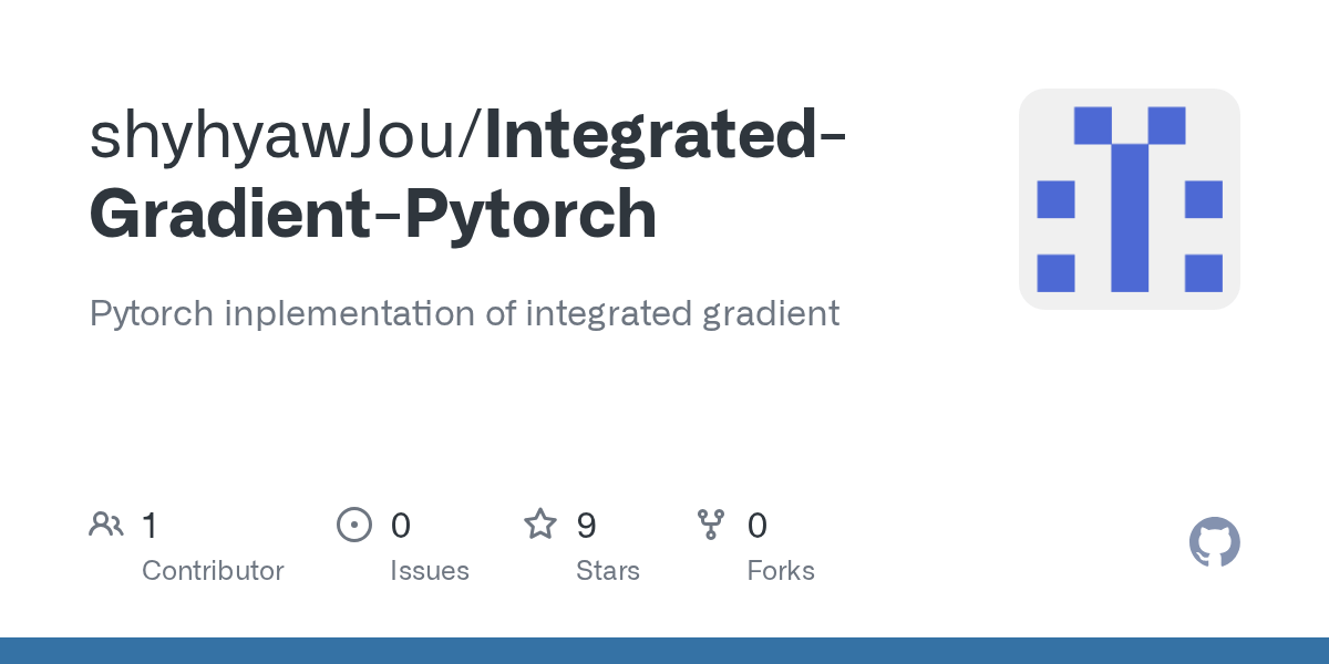 IntegratedGradientPytorch/ig.py at main · shyhyawJou/IntegratedGradientPytorch · GitHub