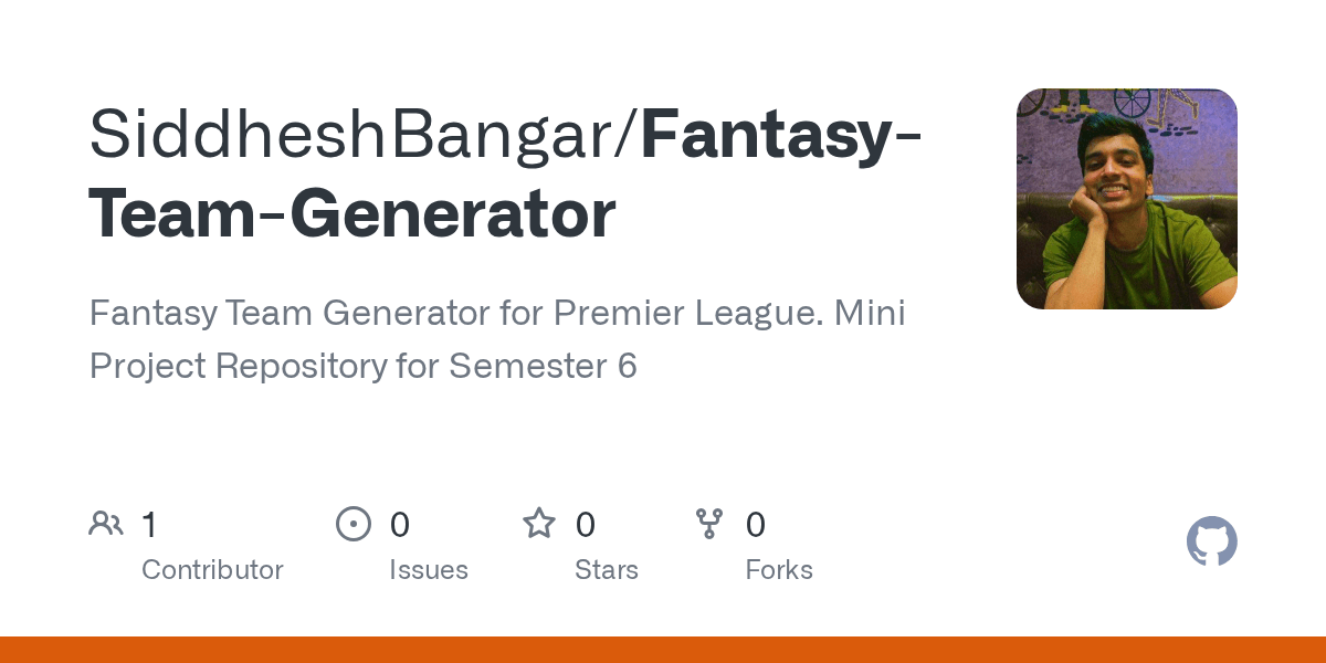 FantasyTeamGenerator/FPLDataExtractor.ipynb at main