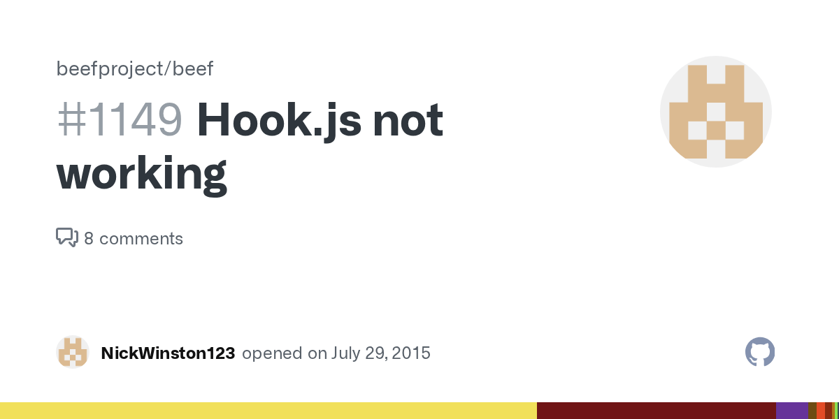Hook.js not working · Issue 1149 · beefproject/beef · GitHub