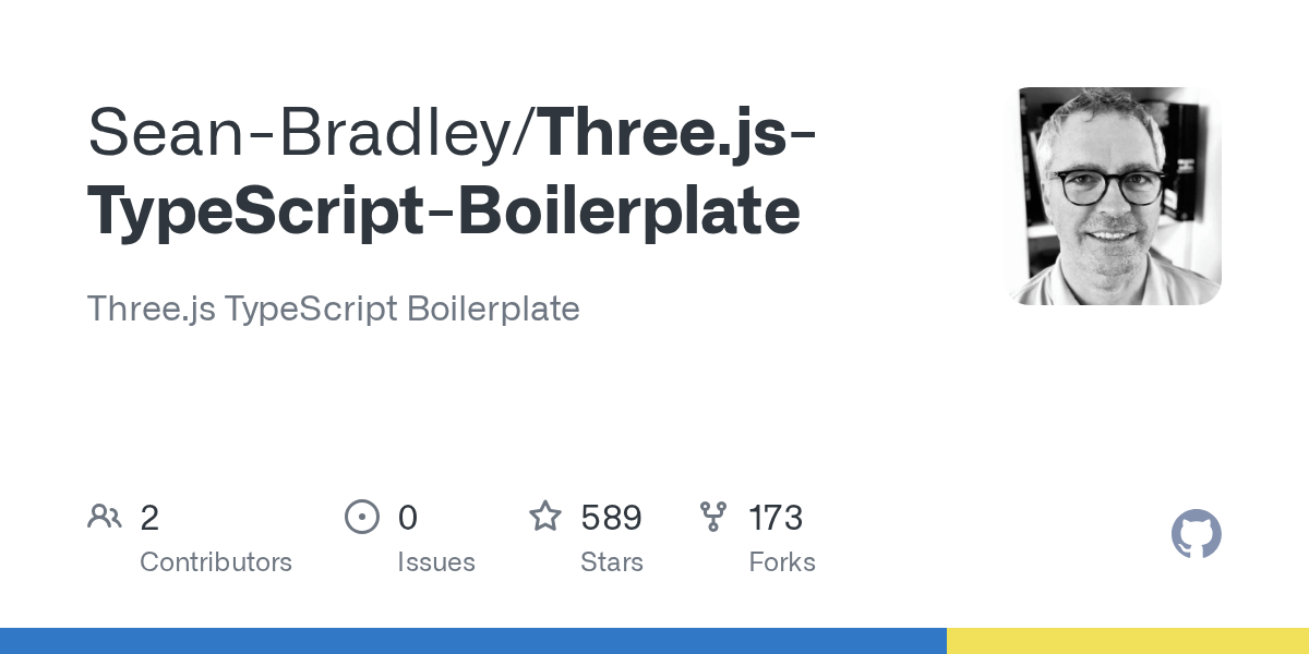 Three.jsTypeScriptBoilerplate/package.json at master · SeanBradley