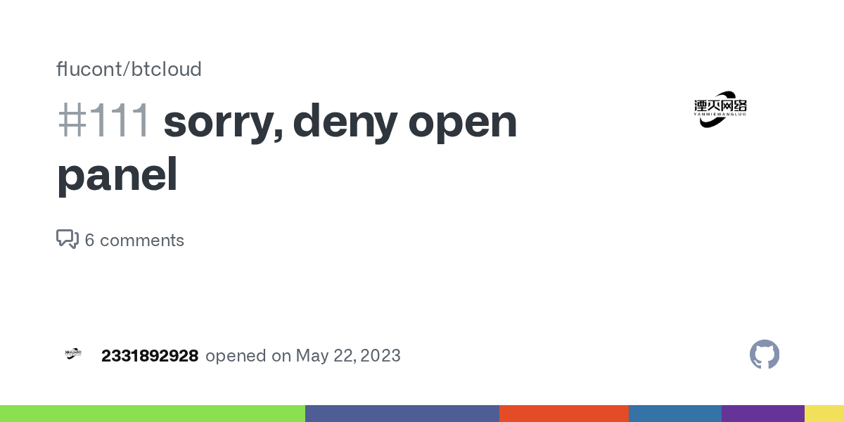 sorry, deny open panel · Issue 111 · flucont/btcloud · GitHub
