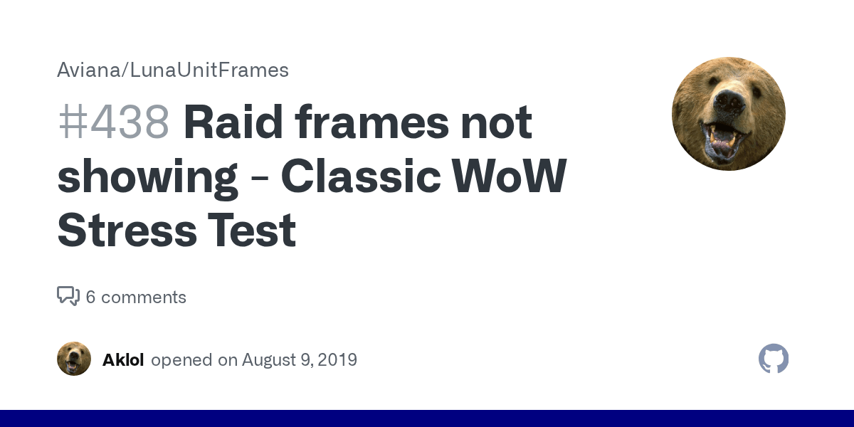 Wow Raid Frames Not Showing