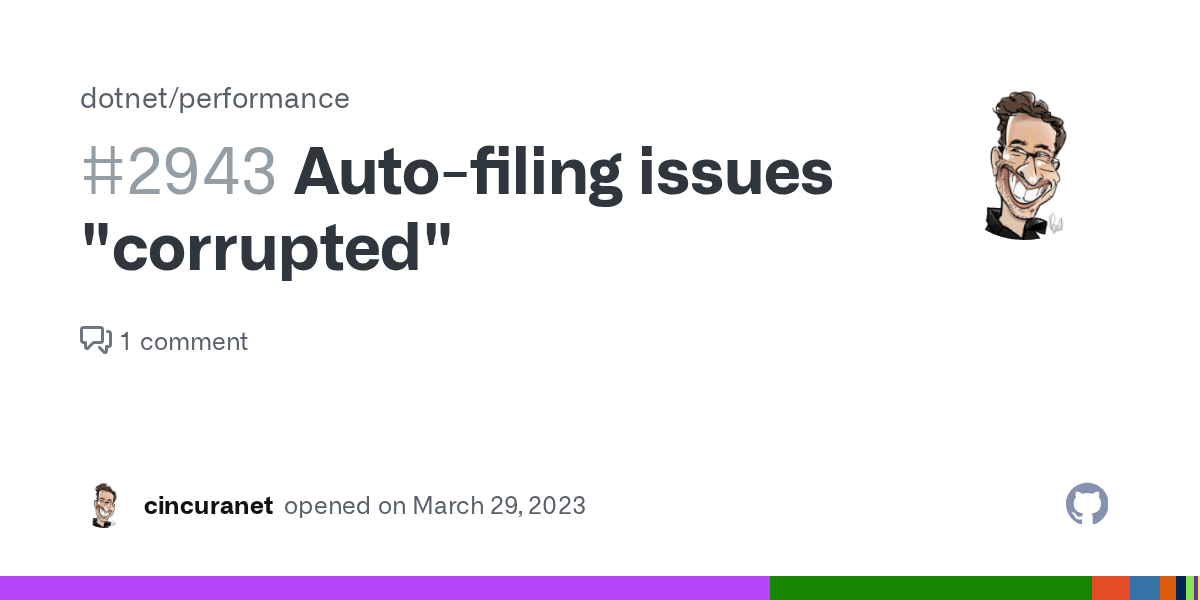 Autofiling issues "corrupted" · Issue 2943 · · GitHub