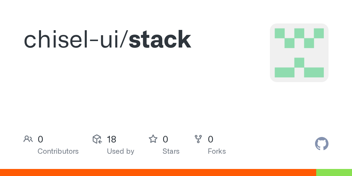 GitHub chiselui/stack
