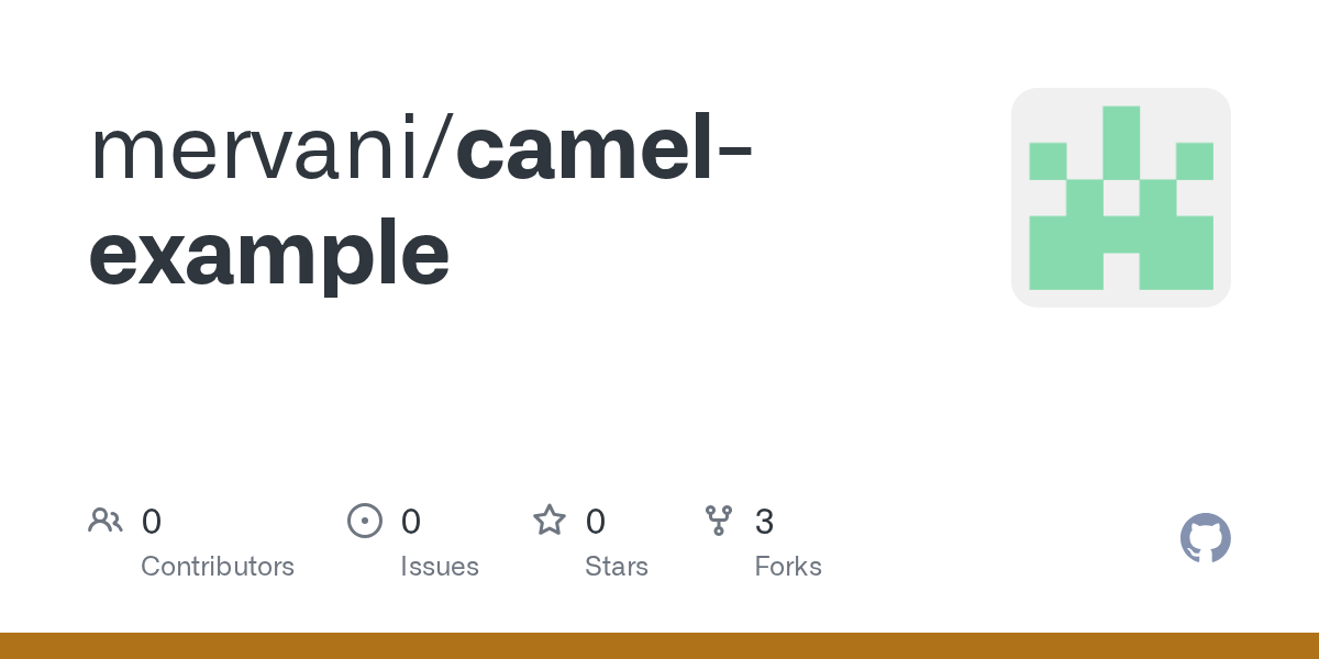 GitHub mervani/camelexample