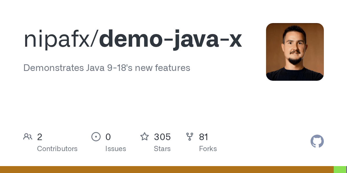GitHub nipafx/demojavax Demonstrates Java 918's new features