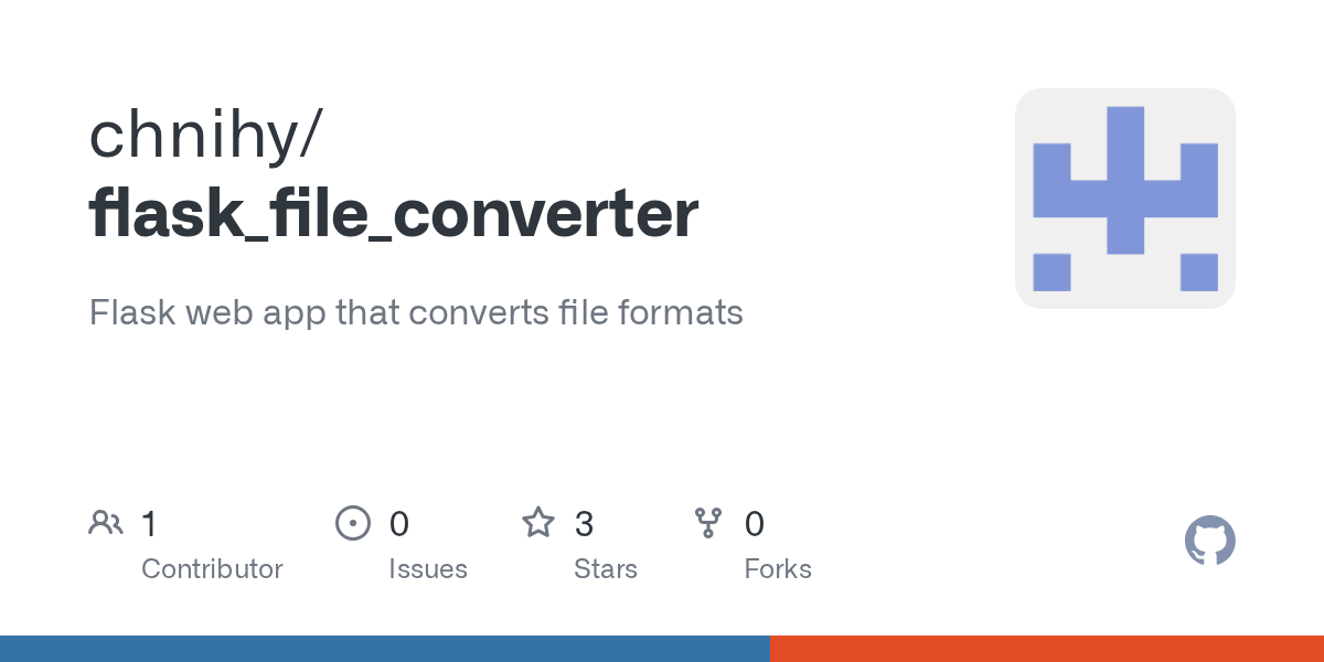 GitHub chnihy/flask_file_converter Flask web app that converts file