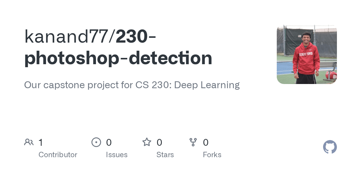 GitHub Our capstone project for CS