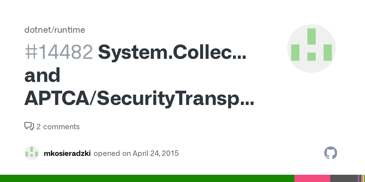 System.Collections.Immutable and APTCA/SecurityTransparentAttribute