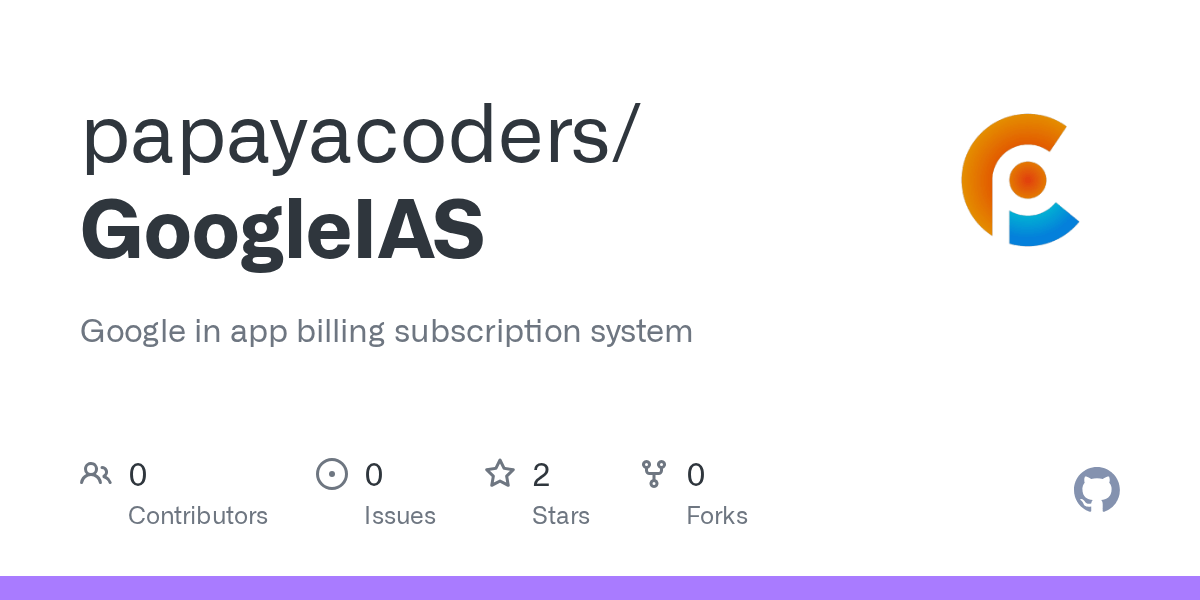 GitHub papayacoders/GoogleIAS Google in app billing subscription system