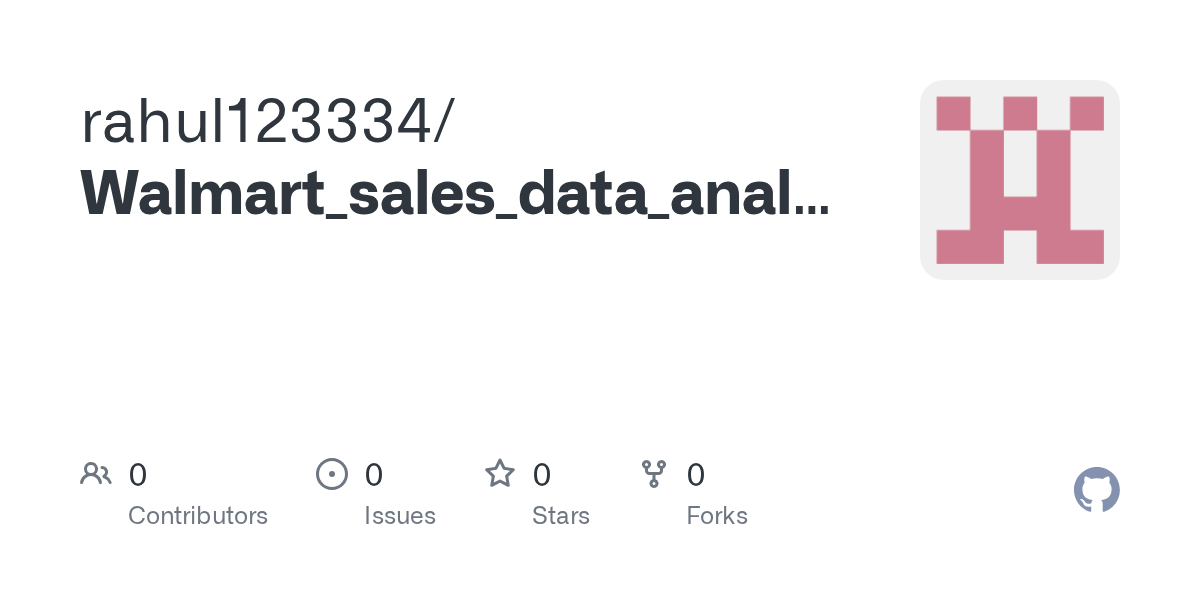 GitHub rahul123334/Walmart_sales_data_analysis___MySQL