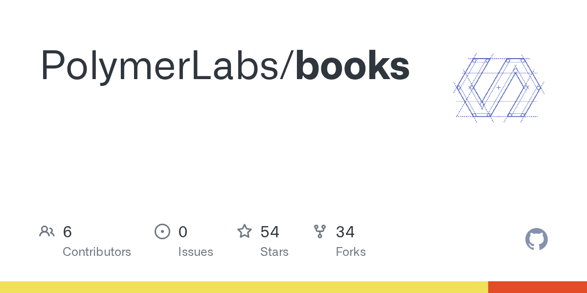 GitHub PolymerLabs/books