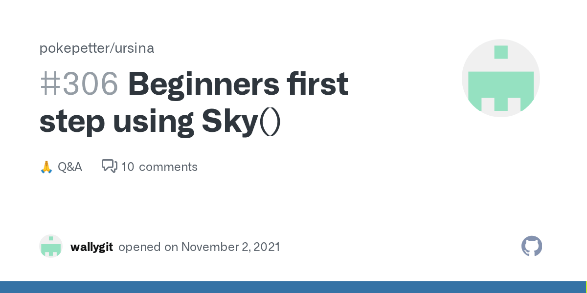 Beginners first step using Sky() · Discussion 306 · pokepetter/ursina