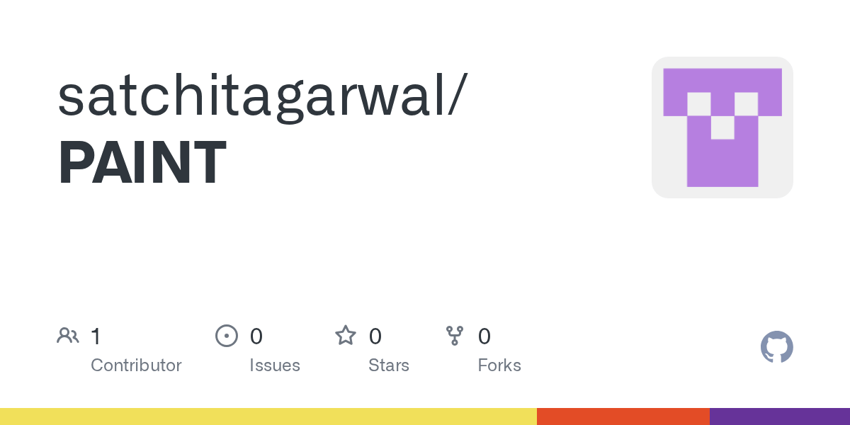 GitHub satchitagarwal/PAINT