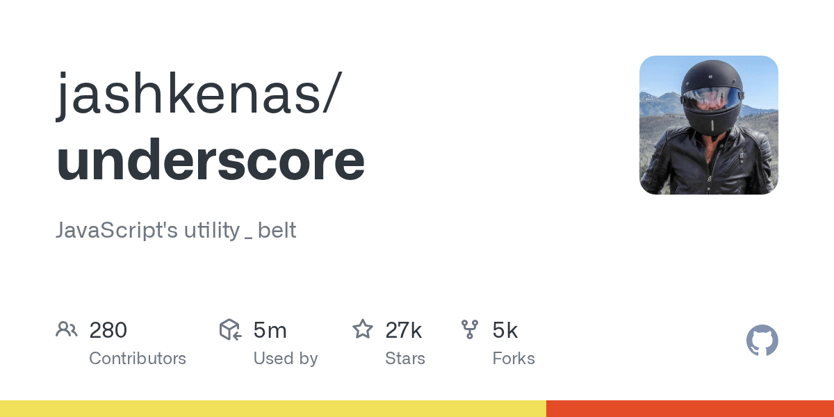 Release 1.8.3 · jashkenas/underscore · GitHub