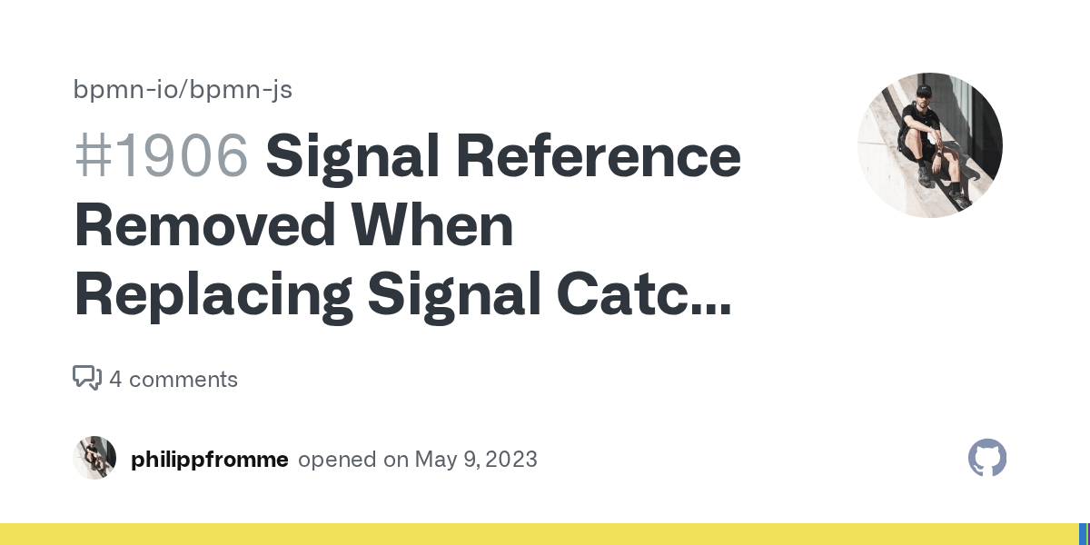Signal Reference Removed When Replacing Signal Catch With Signal Throw
