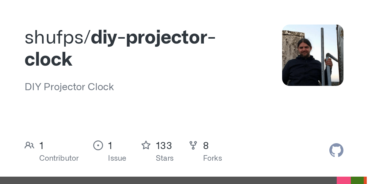 GitHub shufps/diyprojectorclock DIY Projector Clock