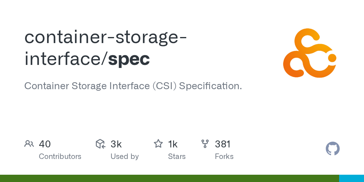 Releases · containerstorageinterface/spec · GitHub