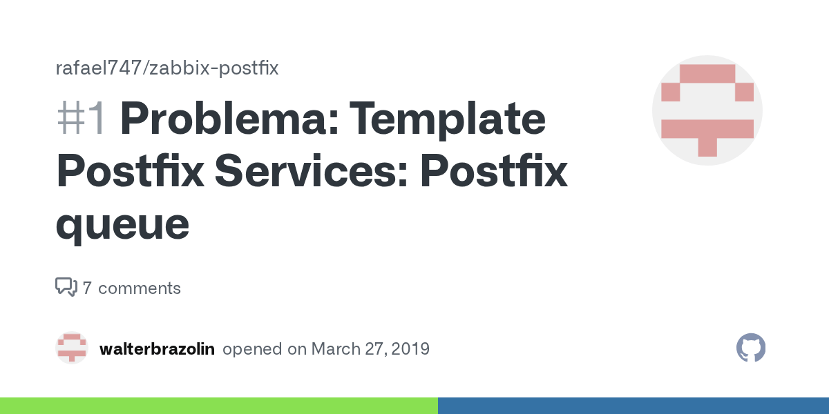 Problema Template Postfix Services Postfix queue · Issue 1