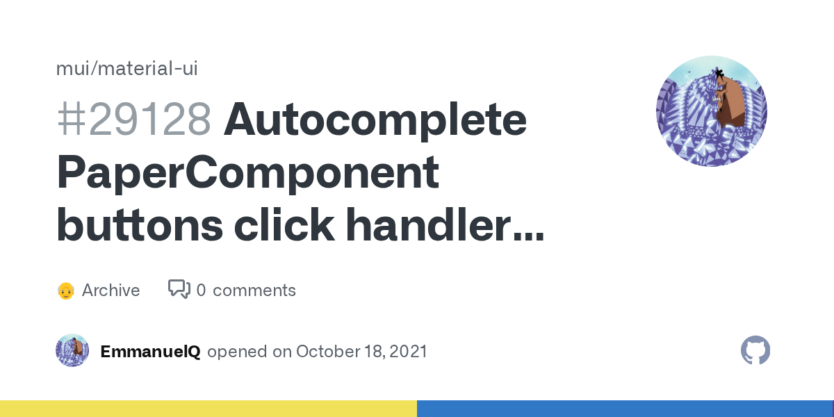 buttons click handler not called · mui