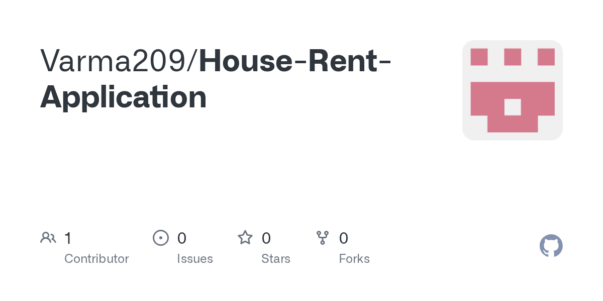 GitHub Varma209/HouseRentApplication