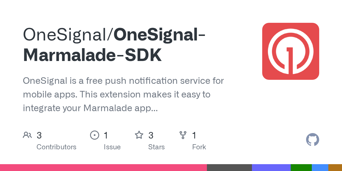 GitHub OneSignal/OneSignalMarmaladeSDK OneSignal is a free push