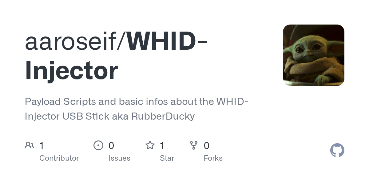 GitHub PassTheBoof420/WHIDInjector Payload Scripts and basic infos about the WHIDInjector