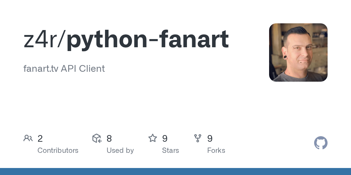 GitHub z4r/pythonfanart fanart.tv API Client