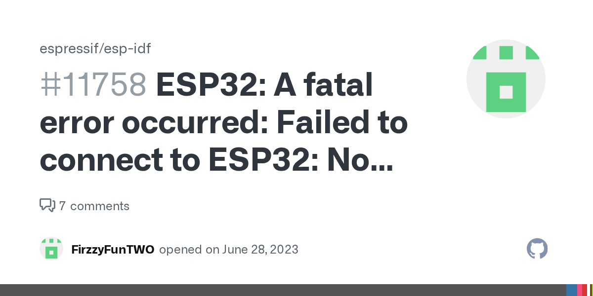 ESP32 A fatal error occurred Failed to connect to ESP32 No serial