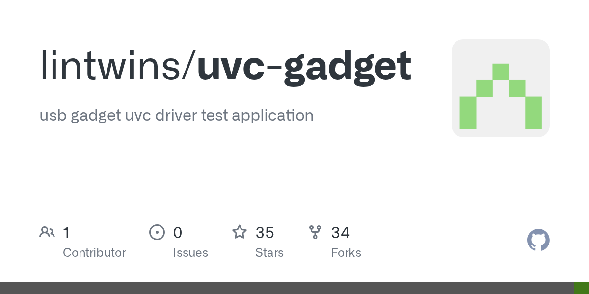 GitHub lintwins/uvcgadget usb gadget uvc driver test application