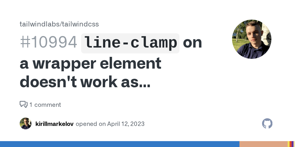 `lineclamp` on a wrapper element doesn't work as expected in Kit