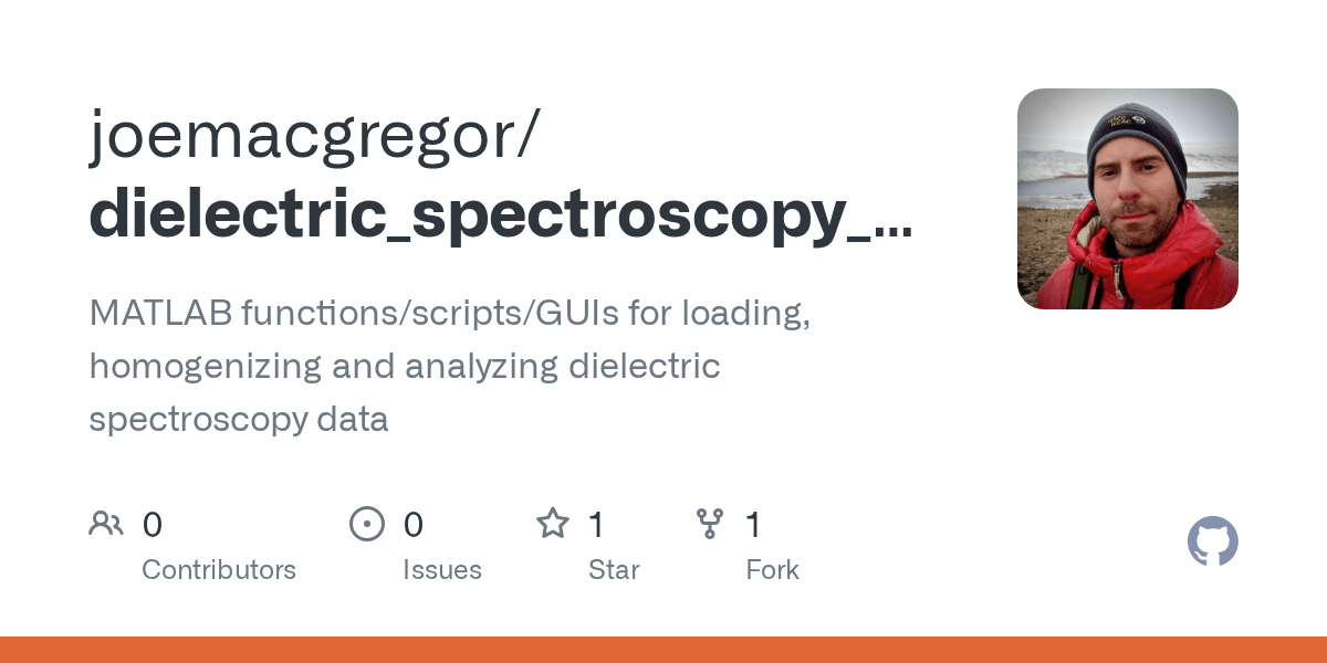 GitHub joemacgregor/dielectric_spectroscopy_gui MATLAB functions