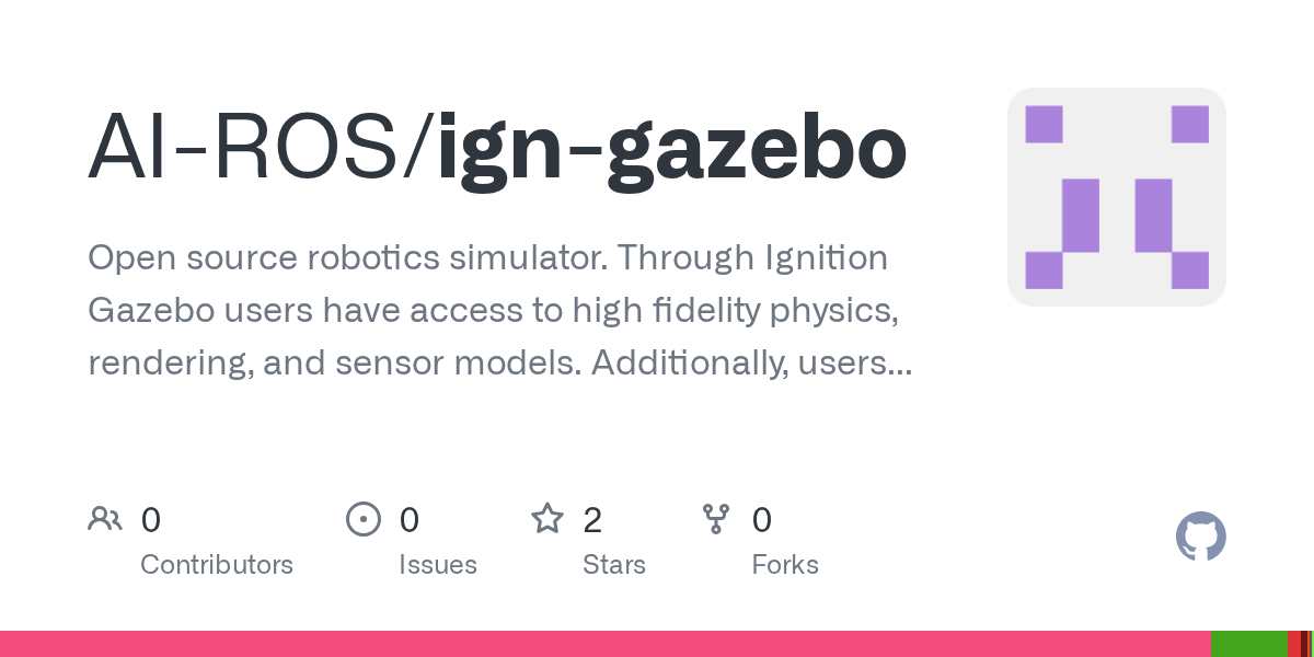 GitHub AIROS/igngazebo Open source robotics simulator. Through