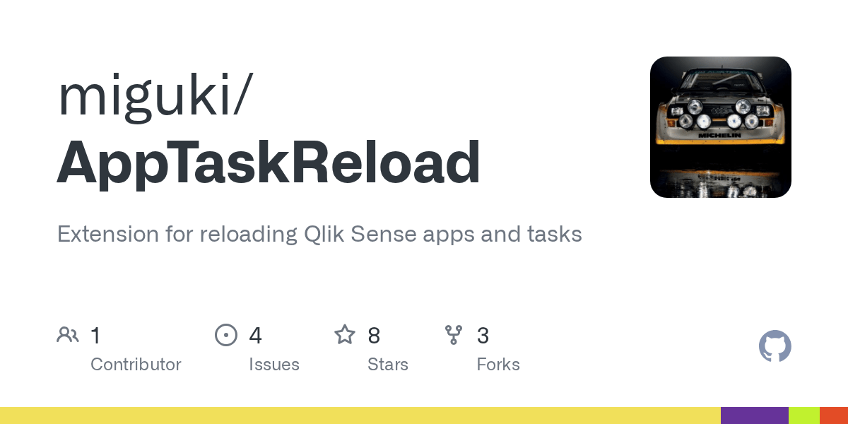GitHub miguki/AppTaskReload Extension for reloading Qlik Sense apps and tasks