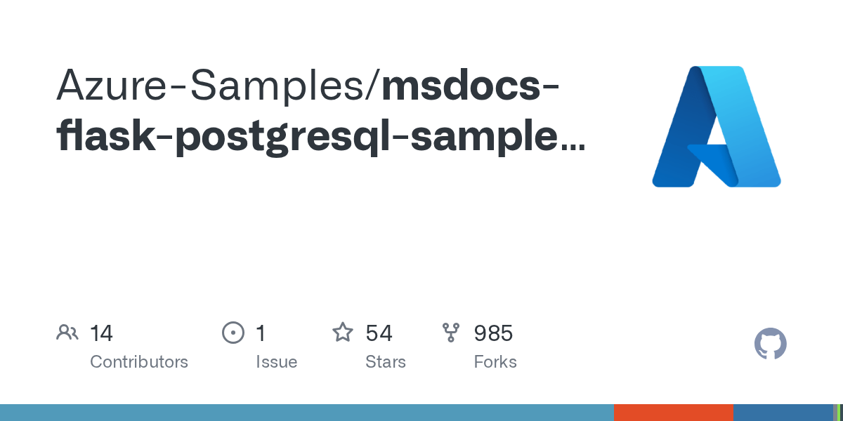 msdocsflaskpostgresqlsampleapp/requirements.txt at main · Azure