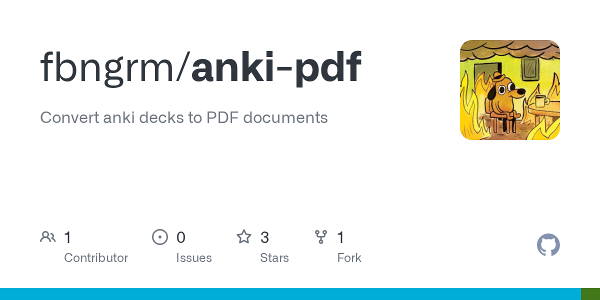 GitHub fbngrm/ankipdf Convert anki decks to PDF documents