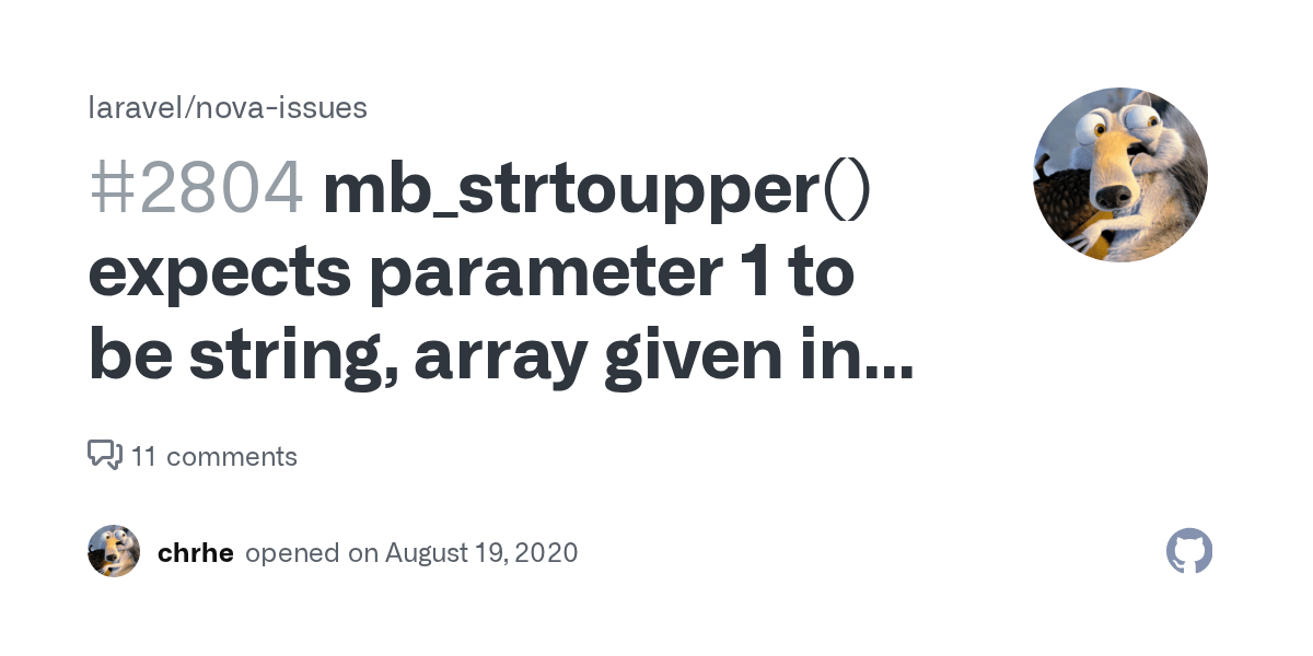 mb_strtoupper() expects parameter 1 to be string, array given in