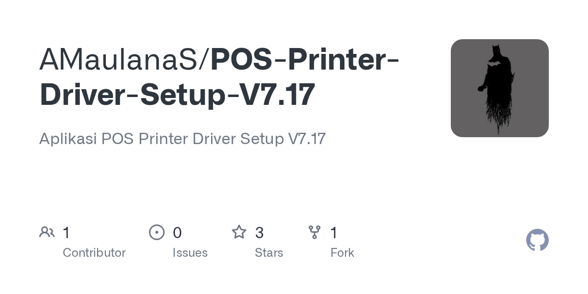 GitHub AMaulanaS/POSPrinterDriverSetupV7.17 Aplikasi POS Printer